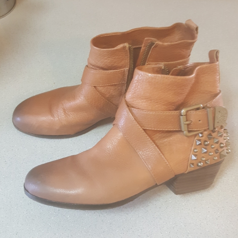 Vince Camuto Distress Cal Boots